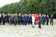 30 Ağustos Zafer Bayramı ve Türk Silahlı Kuvvetleri Günü - Anıtkabir ziyareti fotoğraf 3