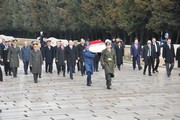 President Mr. İlhan Aliyev - Anıtkabir visit photograph 3