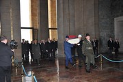 President Mr. İlhan Aliyev - Anıtkabir visit photograph 6
