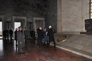 President Mr. İlhan Aliyev - Anıtkabir visit photograph 7
