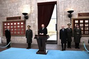 President Mr. İlhan Aliyev - Anıtkabir visit photograph 9