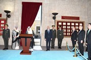 President Mr. Sheikh Meshal El Ahmed El Cabir El Sabah - Anıtkabir visit photograph 5