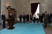 President Mr. Alexander STUBB - Anıtkabir visit photograph 10