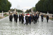President Mr. Alexander STUBB - Anıtkabir visit photograph 3