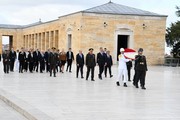 President Mr. Alexander STUBB - Anıtkabir visit photograph 4