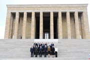 President Mr. Alexander STUBB - Anıtkabir visit photograph 8