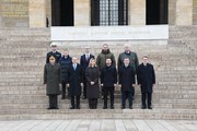 President Mr. Volodimir ZELENSKİ - Anıtkabir visit photograph 10