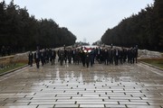 President Mr. Volodimir ZELENSKİ - Anıtkabir visit photograph 4