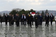 Avustralya Genel Valisi Sam MOSTYN - Anıtkabir ziyareti fotoğraf 1