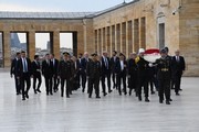Avustralya Genel Valisi Sam MOSTYN - Anıtkabir ziyareti fotoğraf 3