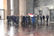 Avustralya Genel Valisi Sam MOSTYN - Anıtkabir ziyareti fotoğraf 4
