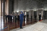 Avustralya Genel Valisi Sam MOSTYN - Anıtkabir ziyareti fotoğraf 6