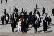 Gabon Cumhurbaşkanı Brice Clotaire NGUEMA - Anıtkabir ziyareti fotoğraf 5