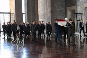 President Tufan ERHÜRMAN - Anıtkabir visit photograph 4