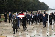 President Lee Jae MYUNG - Anıtkabir visit photograph 2