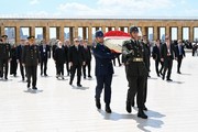 Abdelmadjid Tebboune, the President of Algeria - Anıtkabir visit photograph 2