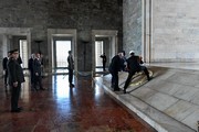 Abdelmadjid Tebboune, the President of Algeria - Anıtkabir visit photograph 7