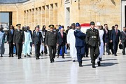 Abdourahamane Tchiani, the President of Niger - Anıtkabir visit photograph 4