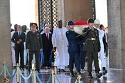 Abdourahamane Tchiani, the President of Niger - Anıtkabir visit photograph 6