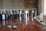 Abdourahamane Tchiani, the President of Niger - Anıtkabir visit photograph 8